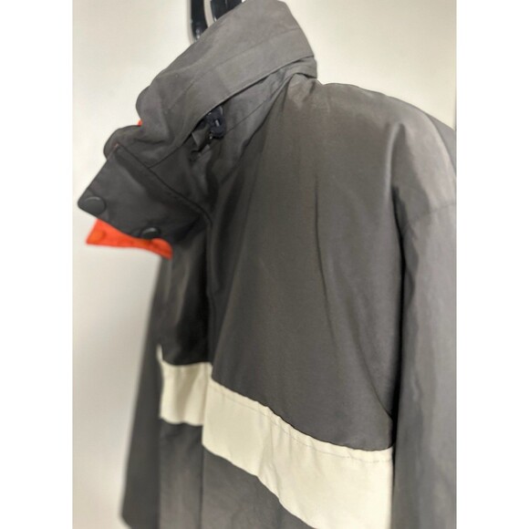 Vintage Nautica Mens Hooded Reversible Down Puffer Jacket Size 2XL Y2K Style - Picture 9 of 15